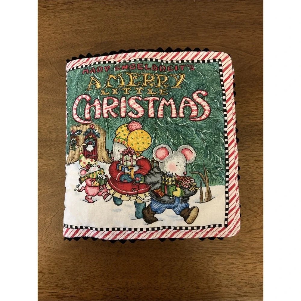 Mary Engelbreit A Merry Little Christmas Soft‎ Book Panel Cut Sew Vintage